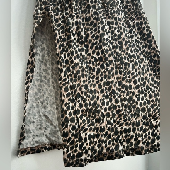 JCREW leopard tshirt dress - Picture 3 of 3